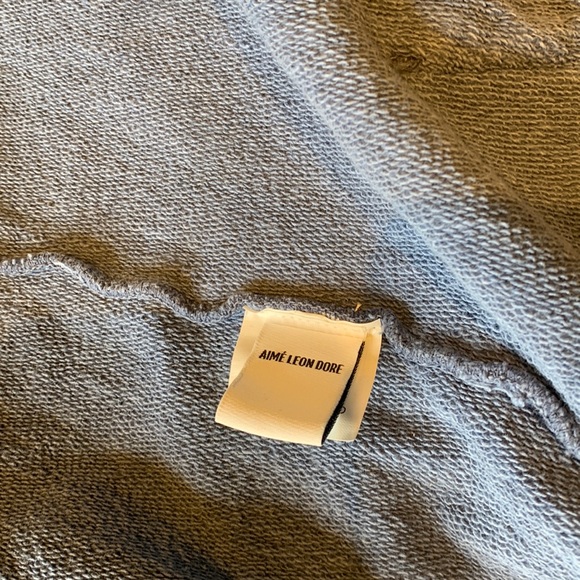 Aime Leon Dore men’s size L weather blue hoodie sweater zip up - Picture 7 of 9